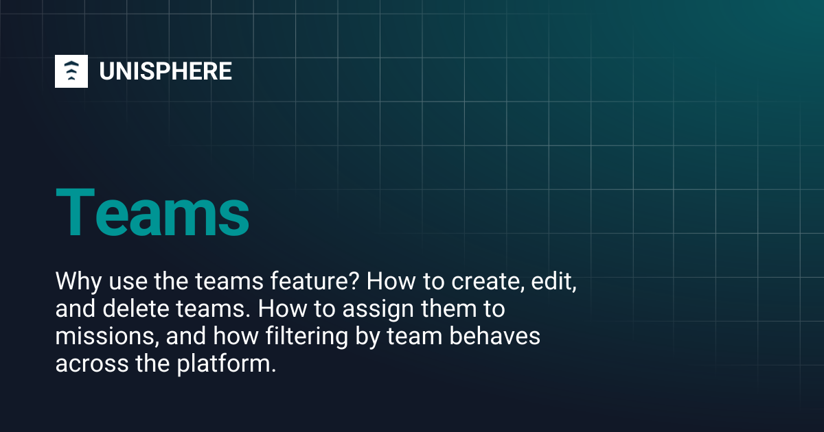 Teams | UNISPHERE